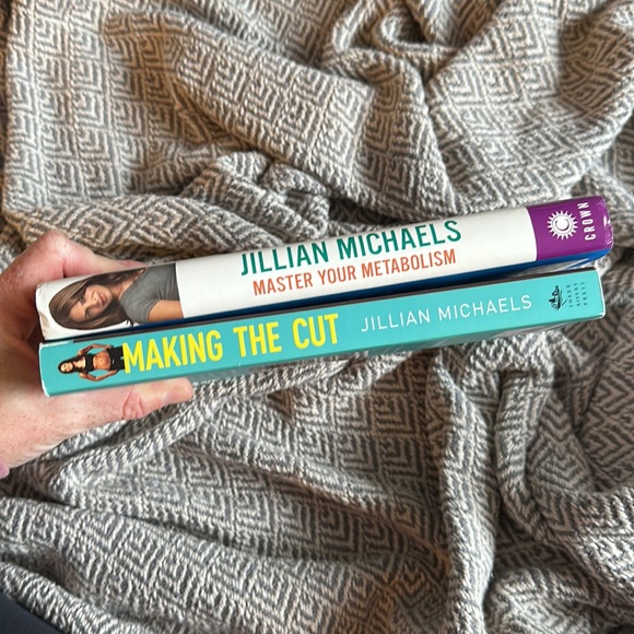 2 Book Bundle Jillian Michaels Master Your Metabolism and Making The Cut Health - Picture 5 of 15